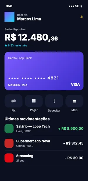 Loop — Banco digital