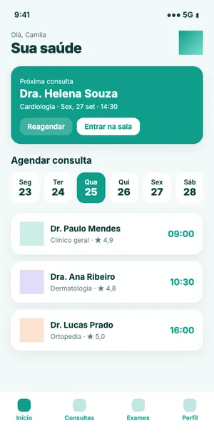 Vitalle — Consultas online