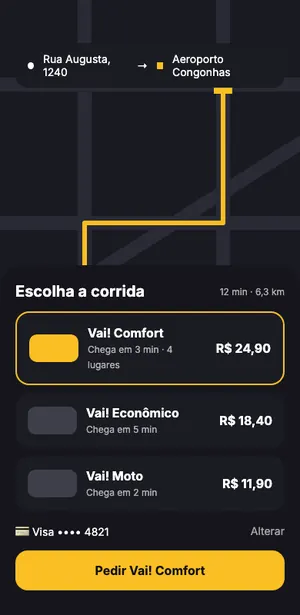 Vai! — Corridas