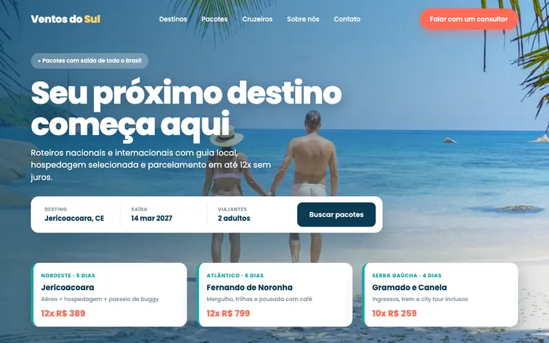 Ventos do Sul — Agência de turismo