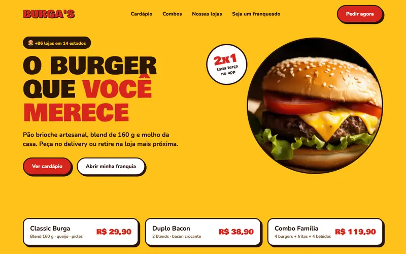 Burga's — Franquia de hambúrgueres
