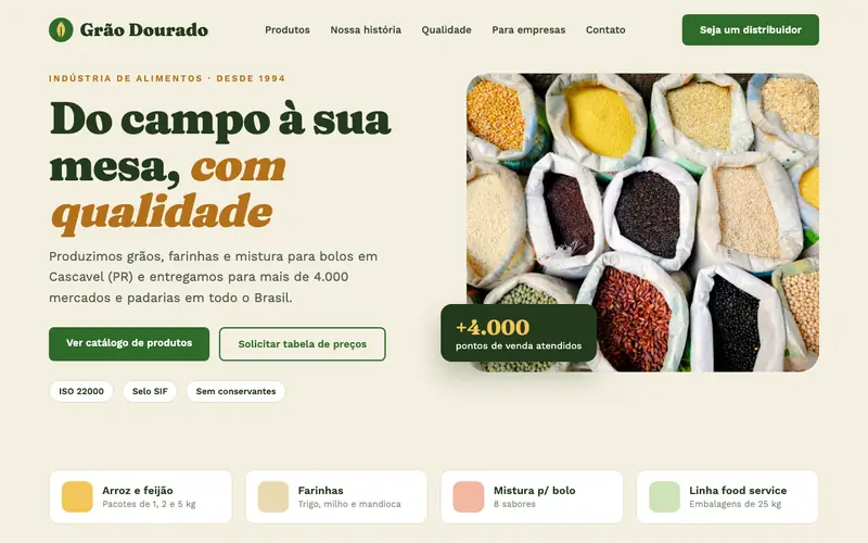 Grão Dourado Alimentos